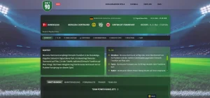 Bundesliga-Spielvorschau von Bet90 mit Filter nach Wettbewerbstyp